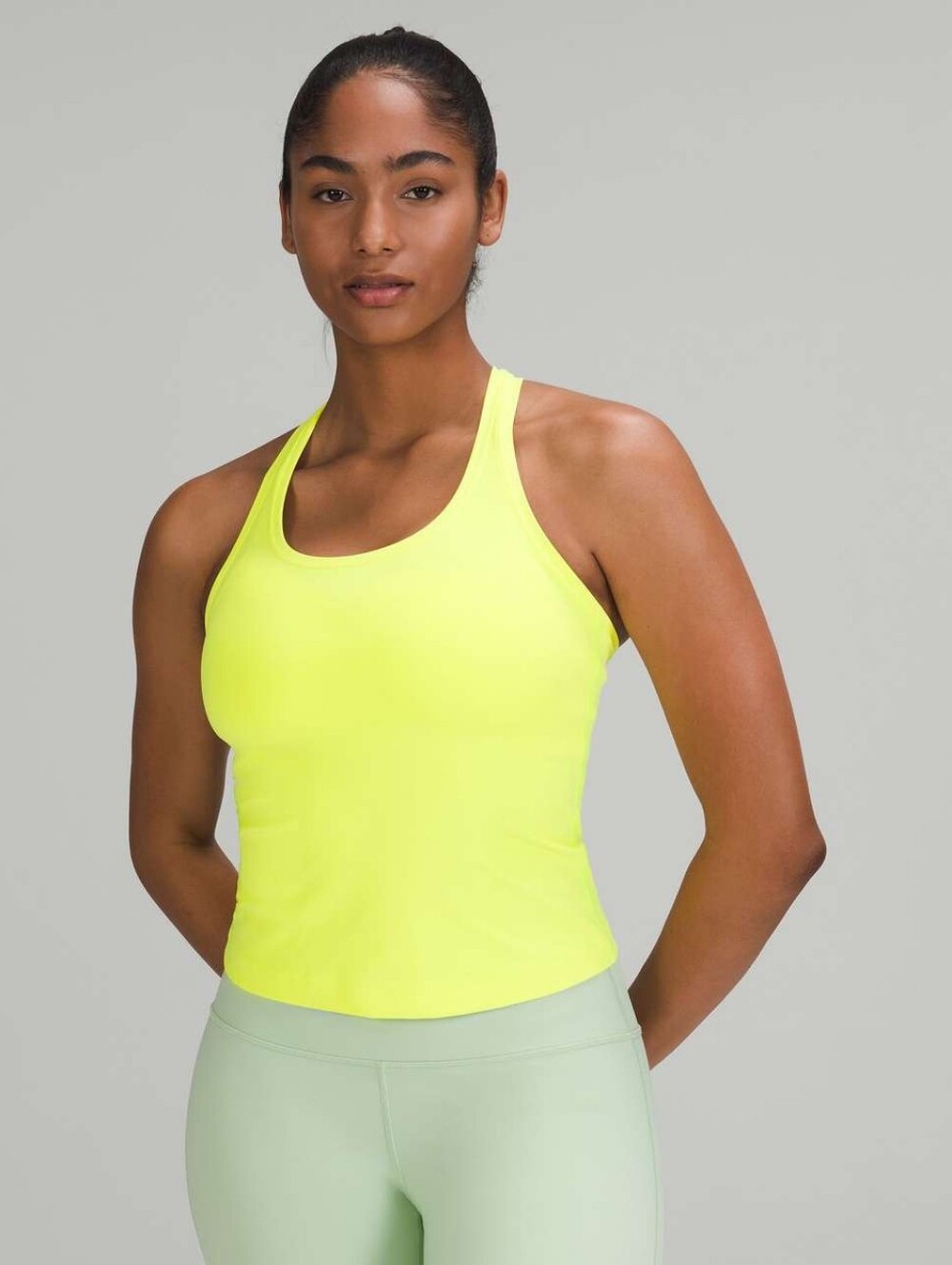 Lululemon Cool Racerback Short Tank Top Nulu